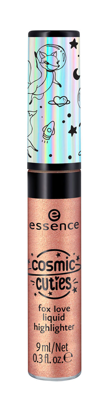 essence cosmic cuties fox love liquid highlighter 9ml
